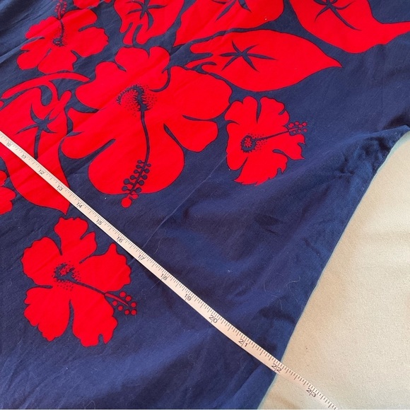 Floral Maxi Dress in Red and Blue - Picture 8 of 11